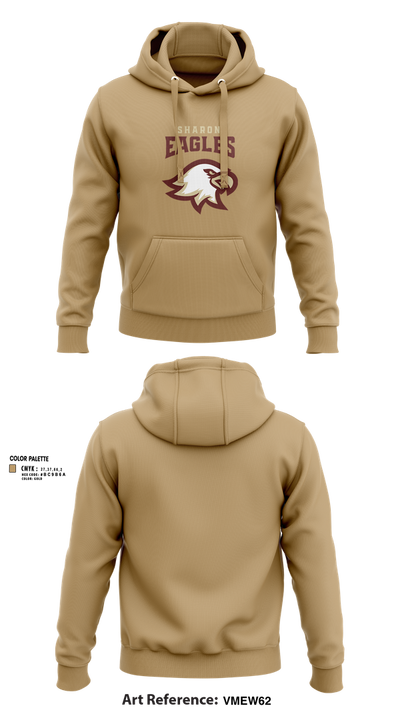 Sharon Eagles Swimming Hoodie - 54