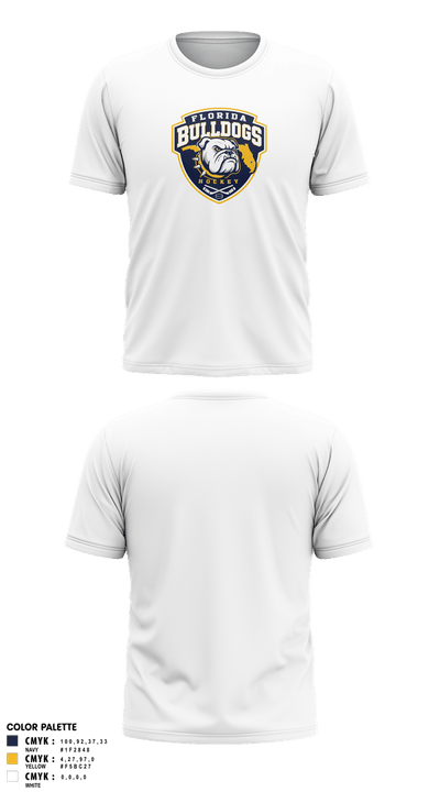Florida Bulldogs Hockey 40347739 Short Sleeve Performance Shirt - 2