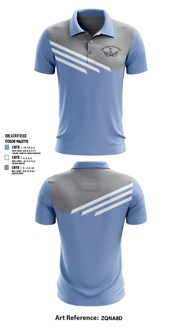 Short Sleeve Performance Polo, Top Speed Athletics, Track & Field, Teamtime, Team time, sublimation, custom sports apparel, team uniforms, spirit wear, spiritwear, sports uniforms, custom shirts, team store, custom team store, fundraiser sports, apparel fundraiser