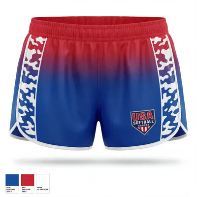 USA Softball of Kansas 51695691 Women's Shorts - 1
