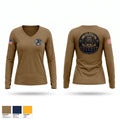 USS Indianapolis Women's Long Sleeve V-neck Shirt - 1