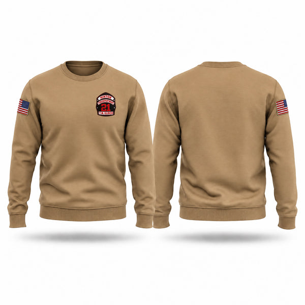 Crew Neck Sweatshirt, 2119, Fire Department, Teamtime, Team time, sublimation, custom sports apparel, team uniforms, spirit wear, spiritwear, sports uniforms, custom shirts, team store, custom team store, fundraiser sports, apparel fundraiser