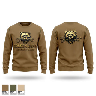 Crew Neck Sweatshirt, Golden bear archery, Baseball, Teamtime, Team time, sublimation, custom sports apparel, team uniforms, spirit wear, spiritwear, sports uniforms, custom shirts, team store, custom team store, fundraiser sports, apparel fundraiser