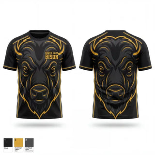 Football Jersey, South lady bison, Wrestling, Teamtime, Team time, sublimation, custom sports apparel, team uniforms, spirit wear, spiritwear, sports uniforms, custom shirts, team store, custom team store, fundraiser sports, apparel fundraiser