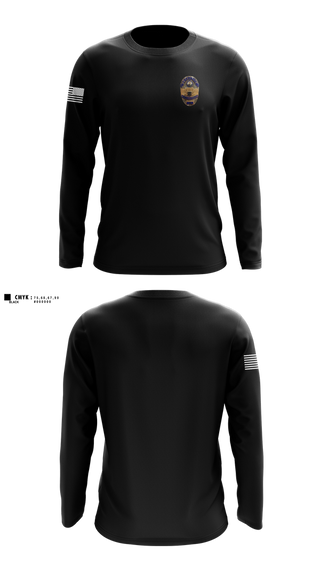 Long Sleeve Performance Shirt, Sterling Police Department, Police, Teamtime, Team time, sublimation, custom sports apparel, team uniforms, spirit wear, spiritwear, sports uniforms, custom shirts, team store, custom team store, fundraiser sports, apparel fundraiser
