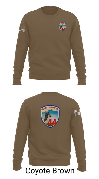 Crew Neck Sweatshirt, Civil Disturbance Unit, , Teamtime, Team time, sublimation, custom sports apparel, team uniforms, spirit wear, spiritwear, sports uniforms, custom shirts, team store, custom team store, fundraiser sports, apparel fundraiser