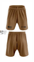 377 Support Maintenance Company Athletic Shorts With Pockets - 101