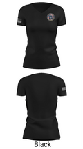 Lansing Police Department 5413902 Women's Short Sleeve V-neck Shirt - 24