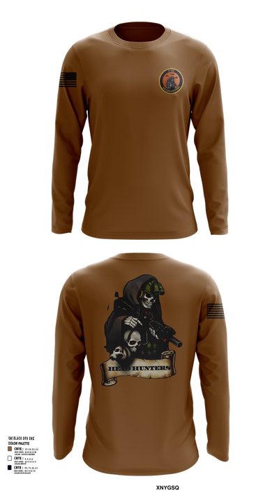 HHC 2-135th AVN REG 2256326 Long Sleeve Performance Shirt 101