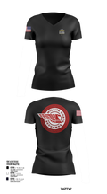 Wichita North Redhawks NG 83064196 Women's Short Sleeve V-neck Shirt - 102