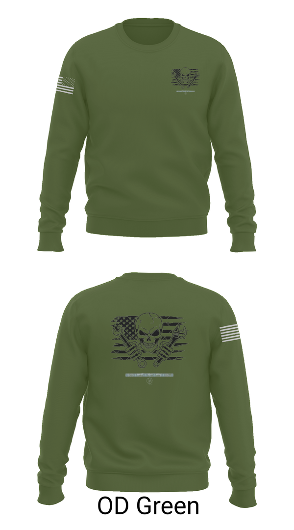 Crew Neck Sweatshirt, 1245th Transportation Company, , Teamtime, Team time, sublimation, custom sports apparel, team uniforms, spirit wear, spiritwear, sports uniforms, custom shirts, team store, custom team store, fundraiser sports, apparel fundraiser