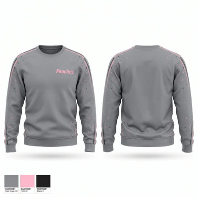 Peaches Crew Neck Sweatshirt - 2
