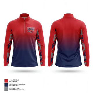 Quarter Zip Jacket, Illinois Buffaloes, Men's Basketball, Teamtime, Team time, sublimation, custom sports apparel, team uniforms, spirit wear, spiritwear, sports uniforms, custom shirts, team store, custom team store, fundraiser sports, apparel fundraiser