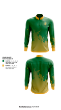 Wyalusing Valley Senior High School Golf 42348847 Quarter Zip Jacket - 1