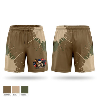 Athletic Shorts With Pockets, Operation K9, , Teamtime, Team time, sublimation, custom sports apparel, team uniforms, spirit wear, spiritwear, sports uniforms, custom shirts, team store, custom team store, fundraiser sports, apparel fundraiser