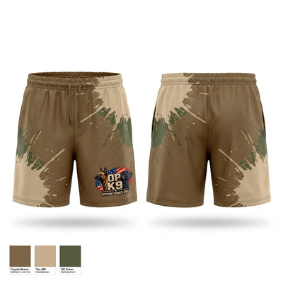 Operation K9 Athletic Shorts With Pockets - 1
