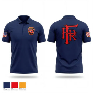 Short Sleeve Performance Polo, Faison Fire & Rescue Inc., Fire Department, Teamtime, Team time, sublimation, custom sports apparel, team uniforms, spirit wear, spiritwear, sports uniforms, custom shirts, team store, custom team store, fundraiser sports, apparel fundraiser