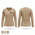 Sullivan County Sheriffs Office Women's Long Sleeve V-neck Shirt - 1