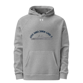 USS IWO JIMA LHD7 FRG Under Armour Hoodie