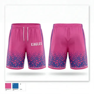 Athletic Shorts With Pockets, Eagles, Women's Basketball, Teamtime, Team time, sublimation, custom sports apparel, team uniforms, spirit wear, spiritwear, sports uniforms, custom shirts, team store, custom team store, fundraiser sports, apparel fundraiser