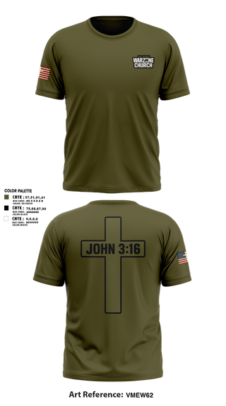 Old School Cotton Feel Shirt, Warzone Church, , Teamtime, Team time, sublimation, custom sports apparel, team uniforms, spirit wear, spiritwear, sports uniforms, custom shirts, team store, custom team store, fundraiser sports, apparel fundraiser
