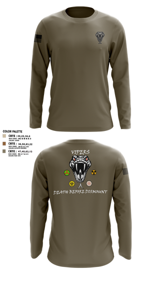 Long Sleeve Performance Shirt, Vipers, , Teamtime, Team time, sublimation, custom sports apparel, team uniforms, spirit wear, spiritwear, sports uniforms, custom shirts, team store, custom team store, fundraiser sports, apparel fundraiser