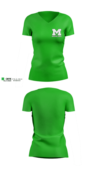 Womens Short Sleeve Vneck Shirt, Monahans Loboes, Spirit Store, Teamtime, Team time, sublimation, custom sports apparel, team uniforms, spirit wear, spiritwear, sports uniforms, custom shirts, team store, custom team store, fundraiser sports, apparel fundraiser