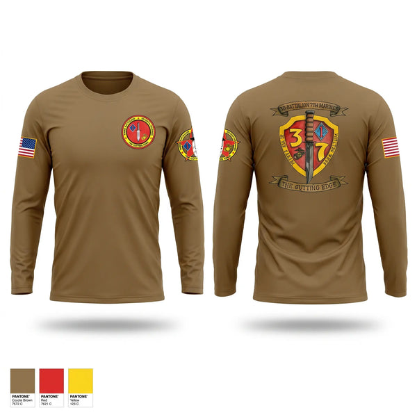 Long Sleeve Performance Shirt, 3rd Battalion 7th Marines, Marines, Teamtime, Team time, sublimation, custom sports apparel, team uniforms, spirit wear, spiritwear, sports uniforms, custom shirts, team store, custom team store, fundraiser sports, apparel fundraiser