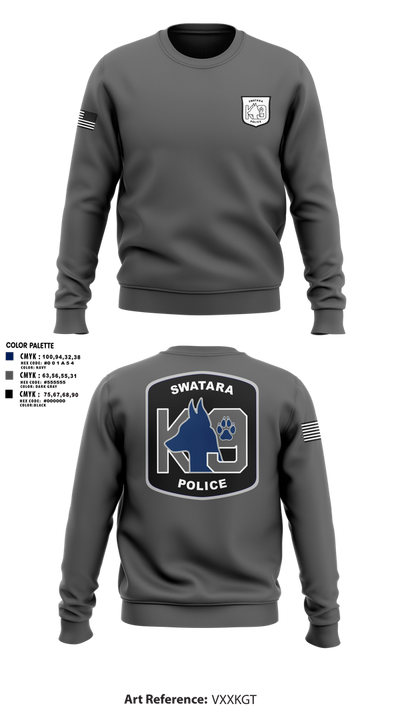 Swatara K9 68594895 Crew Neck Sweatshirt - 2