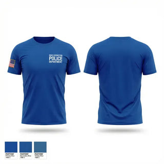 Short Sleeve Performance Shirt, New Lexington Police Department, Police, Teamtime, Team time, sublimation, custom sports apparel, team uniforms, spirit wear, spiritwear, sports uniforms, custom shirts, team store, custom team store, fundraiser sports, apparel fundraiser