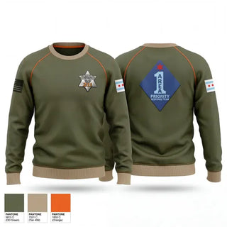 Crew Neck Sweatshirt, Chicago Police Area 1 PRT, Police, Teamtime, Team time, sublimation, custom sports apparel, team uniforms, spirit wear, spiritwear, sports uniforms, custom shirts, team store, custom team store, fundraiser sports, apparel fundraiser