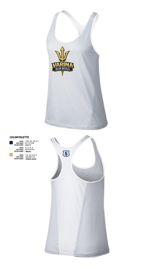 Varina Women's COMPRESSION Track Singlet - 2