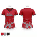 Dakota Prospects Women's Short Sleeve V-neck Shirt - 1