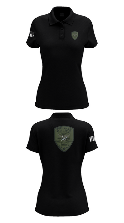 Pikeville Police SRT 98289617 Women's Short Sleeve Performance Polo  - 33
