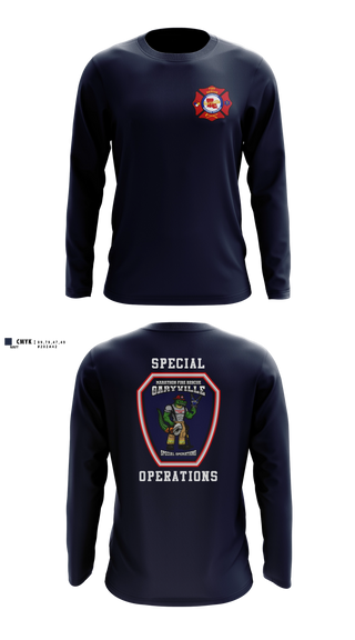 Long Sleeve Performance Shirt, Marathon Fire Rescue, Fire Department, Teamtime, Team time, sublimation, custom sports apparel, team uniforms, spirit wear, spiritwear, sports uniforms, custom shirts, team store, custom team store, fundraiser sports, apparel fundraiser