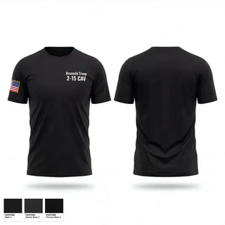 Short Sleeve Performance Shirt, Assassin Troop, 2-15 CAV, Army, Teamtime, Team time, sublimation, custom sports apparel, team uniforms, spirit wear, spiritwear, sports uniforms, custom shirts, team store, custom team store, fundraiser sports, apparel fundraiser