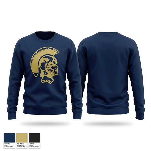 Crew Neck Sweatshirt, Brentwood Spartans, Softball, Teamtime, Team time, sublimation, custom sports apparel, team uniforms, spirit wear, spiritwear, sports uniforms, custom shirts, team store, custom team store, fundraiser sports, apparel fundraiser