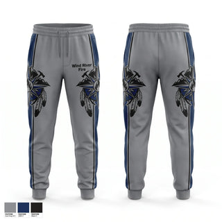 Sweatpants, Wind River Fire, Fire Department, Teamtime, Team time, sublimation, custom sports apparel, team uniforms, spirit wear, spiritwear, sports uniforms, custom shirts, team store, custom team store, fundraiser sports, apparel fundraiser