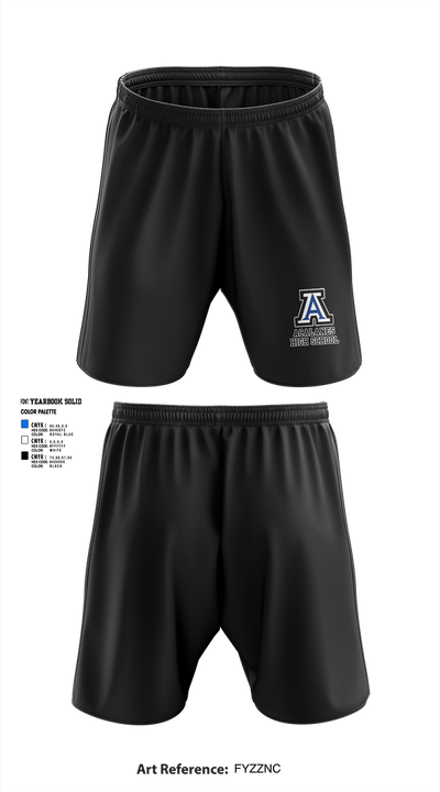 Acalanes High School Golf 77362491 Athletic Shorts With Pockets - 1