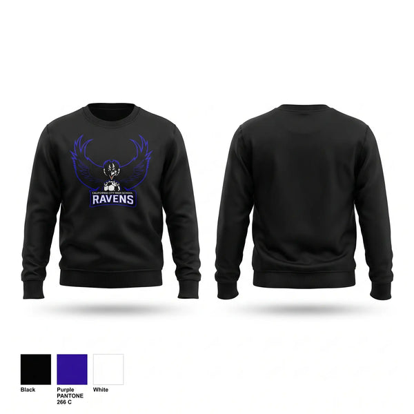 Crew Neck Sweatshirt, Lady Ravens, Women's Soccer, Teamtime, Team time, sublimation, custom sports apparel, team uniforms, spirit wear, spiritwear, sports uniforms, custom shirts, team store, custom team store, fundraiser sports, apparel fundraiser