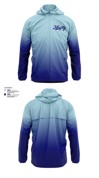 Windbreaker, Misfitz, Softball, Teamtime, Team time, sublimation, custom sports apparel, team uniforms, spirit wear, spiritwear, sports uniforms, custom shirts, team store, custom team store, fundraiser sports, apparel fundraiser