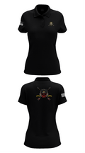 HHC 1ST BN 65TH INF REG 37027078 Women's Short Sleeve Performance Polo  - 35