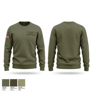 Crew Neck Sweatshirt, Anne Arundel County Sheriff’s Office, Police, Teamtime, Team time, sublimation, custom sports apparel, team uniforms, spirit wear, spiritwear, sports uniforms, custom shirts, team store, custom team store, fundraiser sports, apparel fundraiser