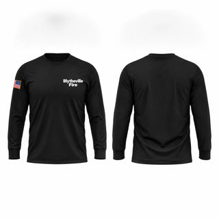 Long Sleeve Performance Shirt, Blytheville Fire, Fire Department, Teamtime, Team time, sublimation, custom sports apparel, team uniforms, spirit wear, spiritwear, sports uniforms, custom shirts, team store, custom team store, fundraiser sports, apparel fundraiser