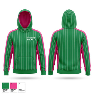 Hoodie, Little Lady Rockets, Softball, Teamtime, Team time, sublimation, custom sports apparel, team uniforms, spirit wear, spiritwear, sports uniforms, custom shirts, team store, custom team store, fundraiser sports, apparel fundraiser