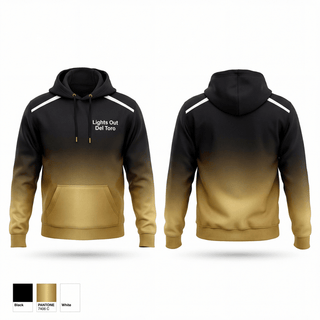 Zip Hoodie, Lights Out Del Toro, Softball, Teamtime, Team time, sublimation, custom sports apparel, team uniforms, spirit wear, spiritwear, sports uniforms, custom shirts, team store, custom team store, fundraiser sports, apparel fundraiser