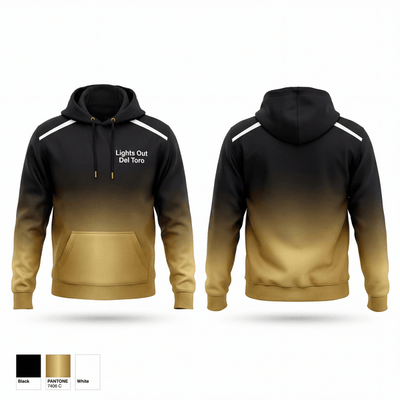 Lights Out Del Toro 79924048 Zip Hoodie - 1