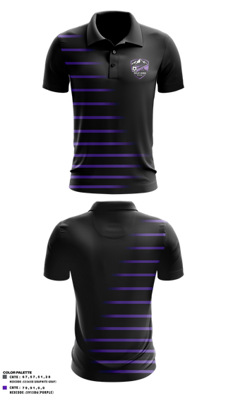 Short Sleeve Performance Polo, Mile High Elites FC, Men's Soccer, Teamtime, Team time, sublimation, custom sports apparel, team uniforms, spirit wear, spiritwear, sports uniforms, custom shirts, team store, custom team store, fundraiser sports, apparel fundraiser