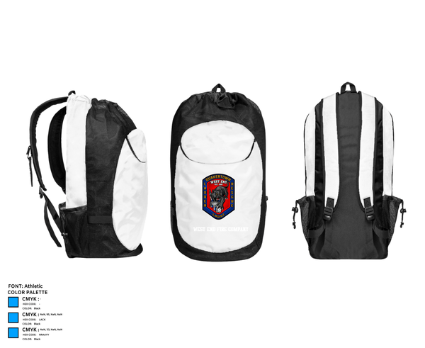 Gear Bag, West End Fire Company, Fire Department, Teamtime, Team time, sublimation, custom sports apparel, team uniforms, spirit wear, spiritwear, sports uniforms, custom shirts, team store, custom team store, fundraiser sports, apparel fundraiser
