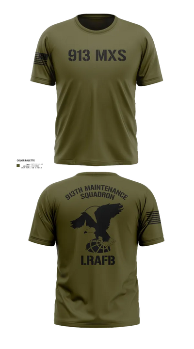 913th Maintenance Squadron 77885709 Old School Cotton Feel Shirt - 22